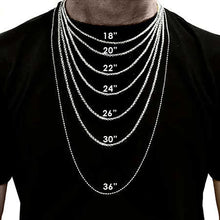 Load image into Gallery viewer, Iced Laugh Now, Cry Later Masks Pendant with Rope Chain - KC7059