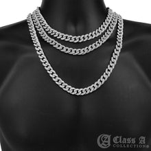 Load image into Gallery viewer, 14K GD PT Lab-Diamond Iced 10mm Miami Cuban Link Chain Hip Hop Necklace - CH3109