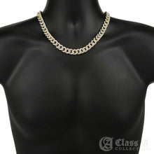 Load image into Gallery viewer, 14K GD PT Lab-Diamond Iced 10mm Miami Cuban Link Chain Hip Hop Necklace - CH3109